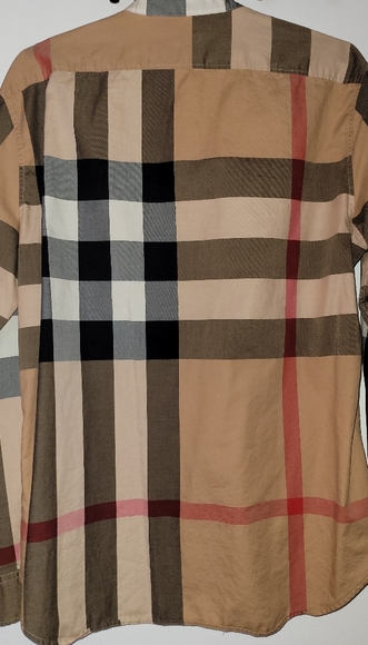 **SOLD** Burberry stretch cotton poplin shirt - Picture 3 of 8